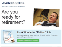 Tablet Screenshot of jackkeeter.com